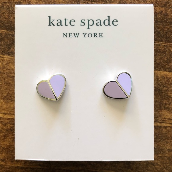 kate spade Jewelry - Kate Spade Heritage heart earrings